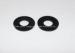 Black Molded Rubber Sealing Washers High Gloss Surface Film Membrane 50 Shore A