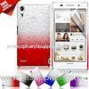 3D Crystal Rain Drop Hard Plastic Huawei Cell Phone Case For Ascend Ascend P6