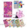 Printed Wallet Flip PU Leather Stand phone Case For Samsung Galaxy S3 / S4 / S5