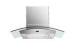 6" etl 900cfm glass commercial powerful gas stove american stainless steel baffle filter range hood