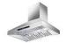 Commercial Cooker Hood Stainless steel sensor touch control ETL