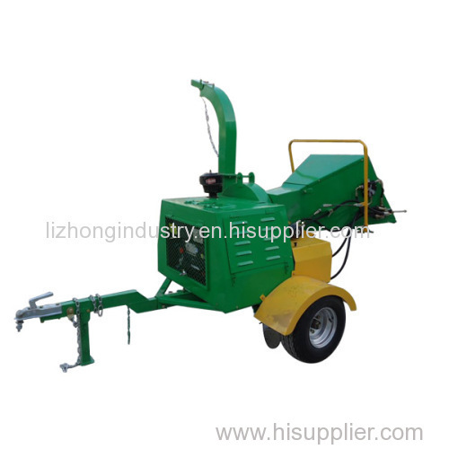 8inch Max Chipping self feeding 40Hp diesel engine hydraulic diesel wood chipper shredder