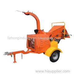 8inch Max chipping capacity 22hp diesel tractor wood chipper