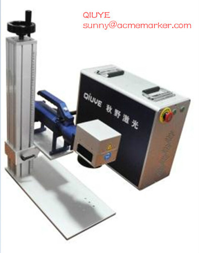Portable fiber laser marking machine handheld scanhead