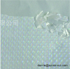 White holographic destructive labels for printing glossy white Fish Scales Hologram destructible Eggshell stickers paper