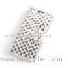 Diamond Leather Wallet Samsung Galaxy S4 Phone Covers With Stand / Multi Card Slot