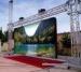 High Contrast P6.25 outdoor LED stage screen backdrop lighting die casting aluminum cabinet