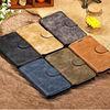 Luxuy Real Leather Flip Wallet Mobile Phone Case For Samsung Galaxy S4 i9500
