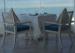 Island Resort White Square Ash Wood Dining Table 80 80 With Armchair