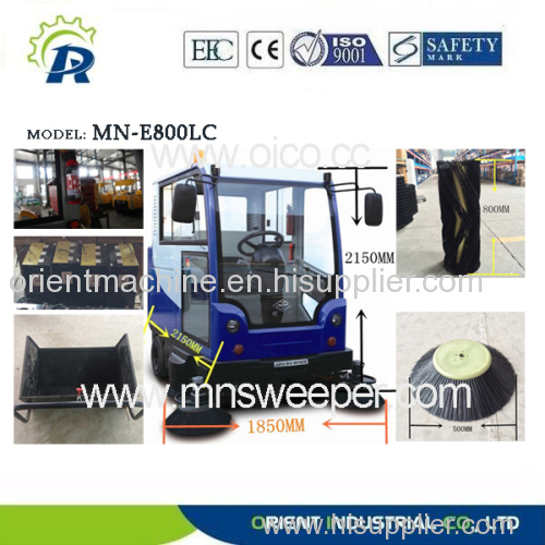 Industrial all-closed sweeping machine