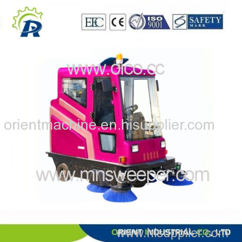 Street electric all-closed sweeping machine