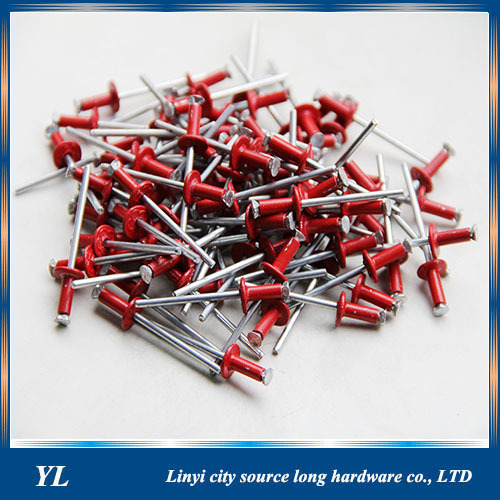 Aluminum open end blind rivets din 7337