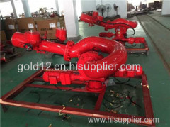 Custom Marine External Electric Fire Monitor / Fire Pump of Fire Fighting