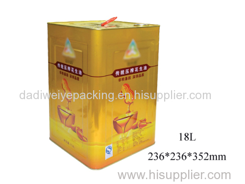 Large-Capacity Peanut Oil Metal Tin Can