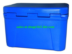 Durable Plastic Blue Rotomolded Coolers Box for Fishing Camping 35Liter