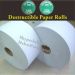 Very Strong Adhesive Ultra Destructible Vinyl Rolls Manufacturer