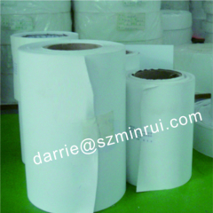 China top factory of ultra destructible vinyl hotsale moderate fragile face destructible label paper able die cutting