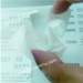 China top factory of ultra destructible vinyl hotsale moderate fragile face destructible label paper able die cutting