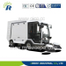 Industrial sanitation floor sweeping car