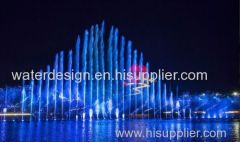watersacpe music fountain in china
