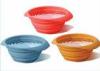 Portable Durable Silicone Bowl 28 Oz Food Grade Folding Silicone Dog Bowl For Drinking