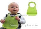 Reusable Silicon Kitchen Tools Deep Pocket Food Crumb Catcher Silicon Baby Bibs