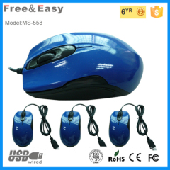 wired computer optical usb mouse