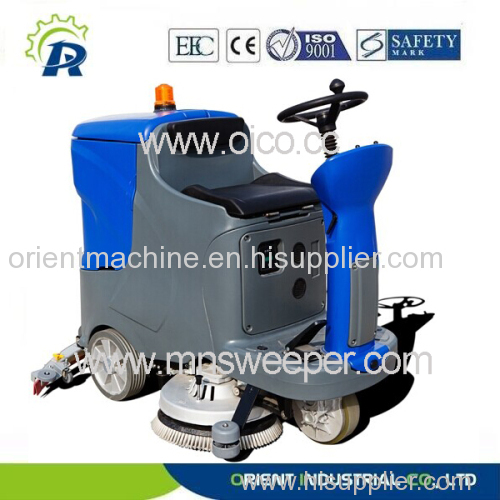 Industrial electric driving floor scrubber with CE