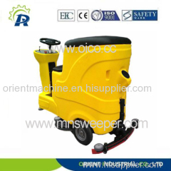 Industrial automatic driving floor scrubber