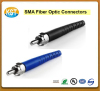 high quality hot sale SMA fiber optic connector/ST LC FC SC MU MTRJ E-200 SMA DIN connector with singlemode or multimode