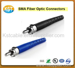 high quality hot sale SMA fiber optic connector/ST LC FC SC MU MTRJ E-200 SMA DIN connector with singlemode or multimode