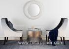 5 Star Hotel Reception Center Grey Fabric Modern Lobby Chair For Living room