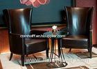 Leisure Leather Chair Modern Lobby Furniture For 5 Star Hotel Public Area