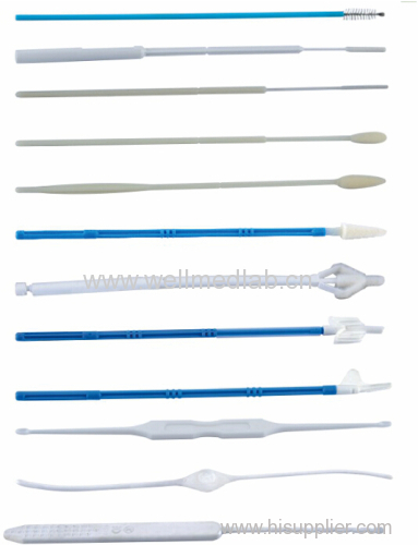 Cervical brush plastic injection mould
