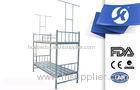 Professional Powder Coated Steel Hospital Baby Bunk Bed Approved ISO9001