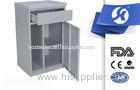 Professional Plastic Hospital Bedside Cabinet / Medical Bedside Locker