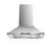 New 10" etl 1680cfm commercial powerful gas stove dual motors stainless steel baffle filter range ho