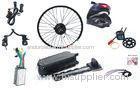 Sliver White / Black 250w Electric Bike Kit With 36v 10ah Rack Battery