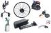 Sliver White / Black 250w Electric Bike Kit With 36v 10ah Rack Battery