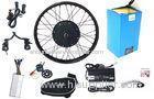 26" Rear Wheel 48v 1500w Electric Bike Kit With V / Disc Brake 65km/h