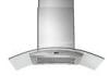 Commercial Glass range hood 42&quot; 1000cfm powerful gas stove american