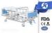 Aluminum Alloy Two Crank Medical Manual Hospital Bed For Disabled