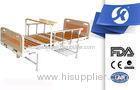 Beautiful Economical Manual Hospital Bed With Painted Wooden Batten