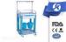 Plastic Steel Medical Equipment Trolley I . V . Treatment Trolley For Patient Room