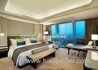 Professional Natural Timber Veneer Luxury Hotel Furniture For Bedroom