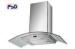Glass european range hood 600cfm 8MM Tempered Glass ETL