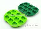 Custom Environment Non - Stick 10 Cavities Pretty Silicone Ice Tray Apple Shaped