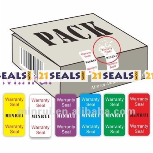 Customized Security Label Seal