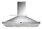 Wall Mount Stainless Steel Range Hood with dimmable lights