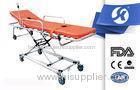 Ambulance Special Lifting Patient Transport Trolley With Back Adjustable